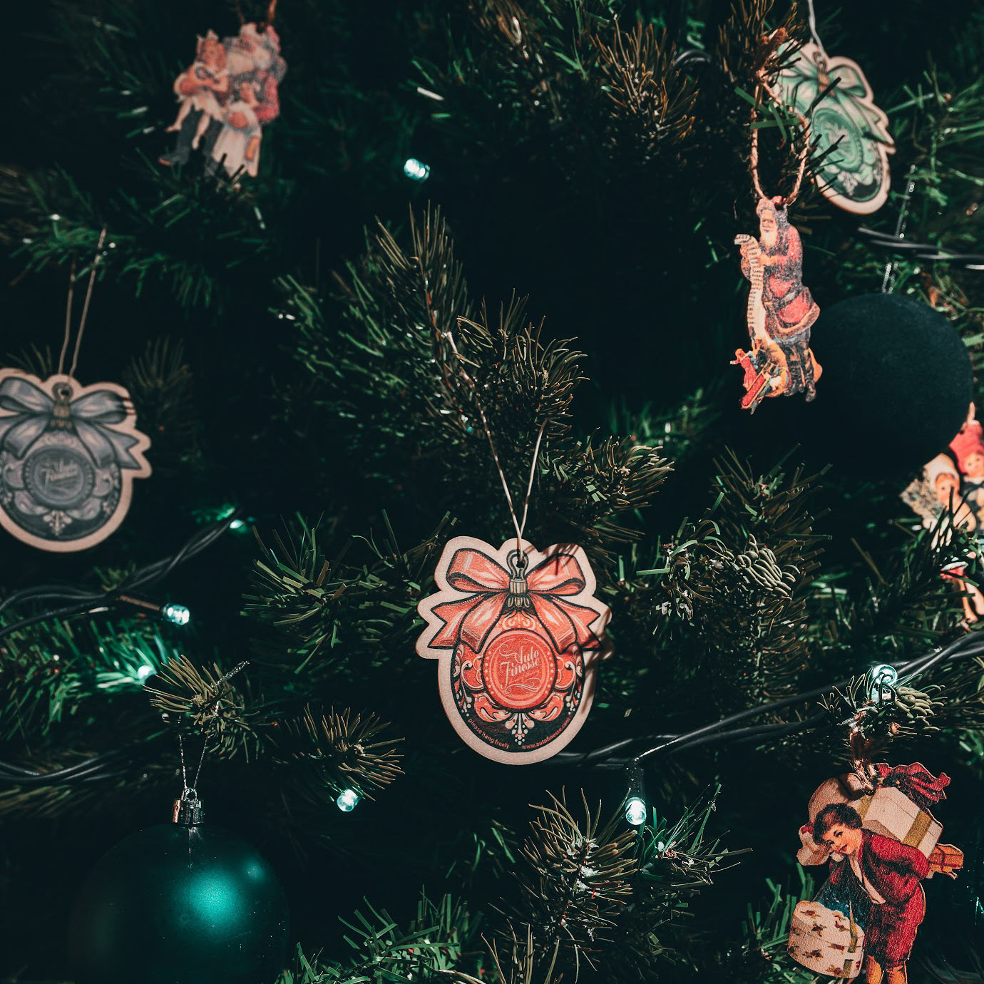 Christmas Bauble Air Freshener - Pack de 6